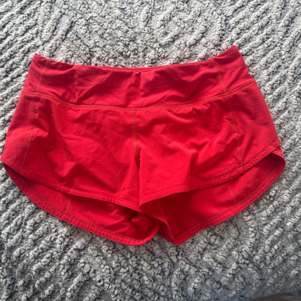 lululemon athletica speed up shorts